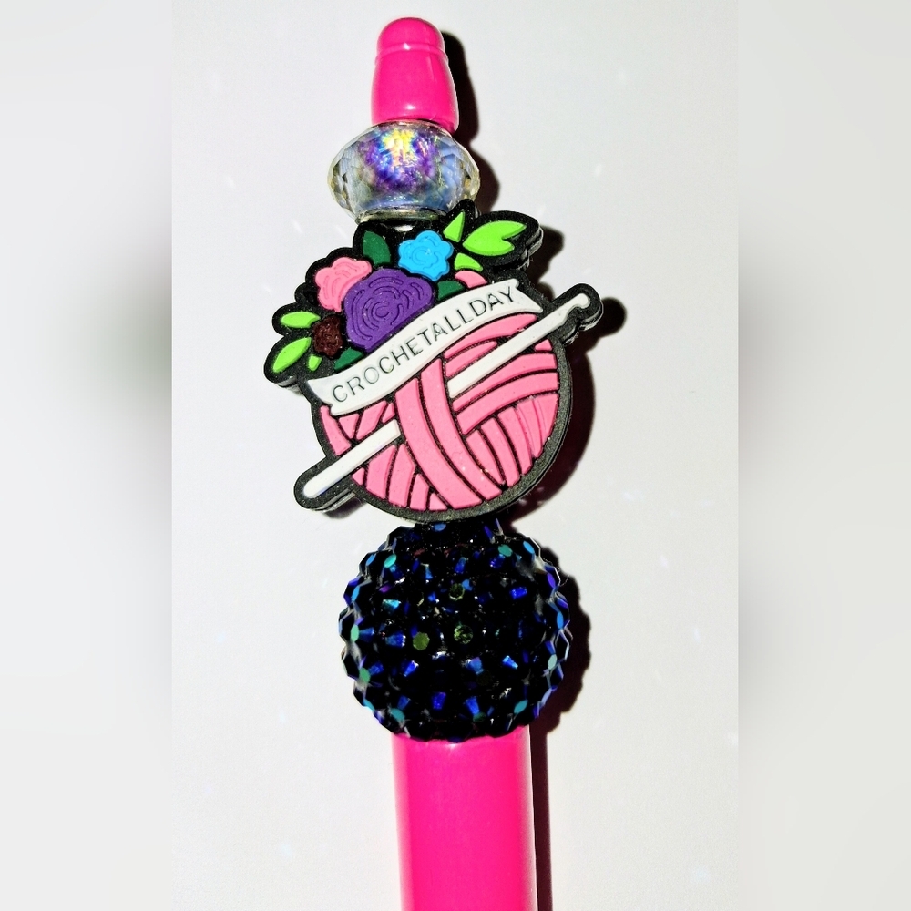 💗 CROCHET ALL DAY - CHARM PEN